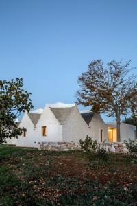 Tramonto sul complesso dei trulli